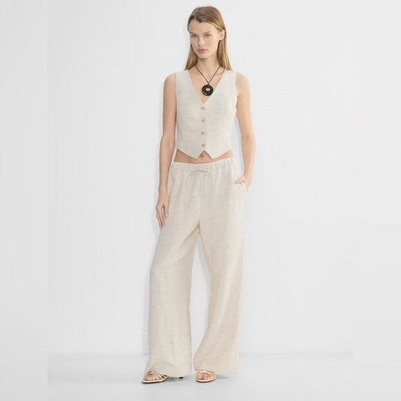 Aritzia Pants - Aritzia Wilfred Lodge Linen Pant